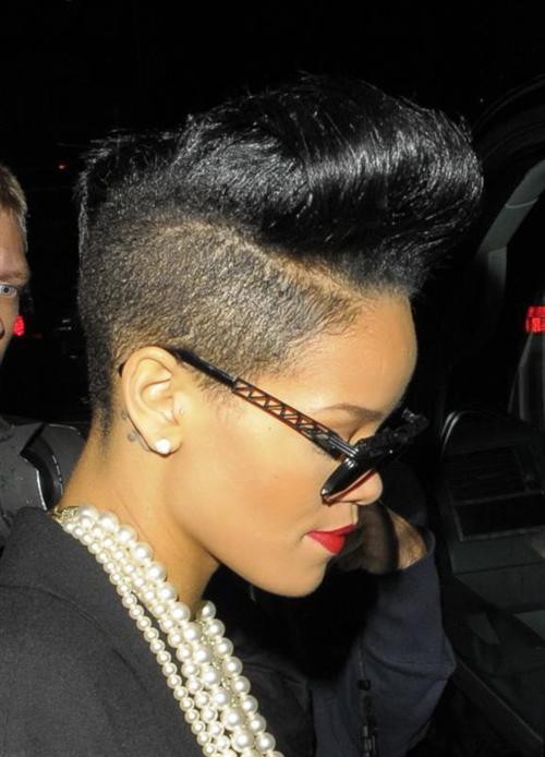 newest hairstyle. rihannas new hairstyle.